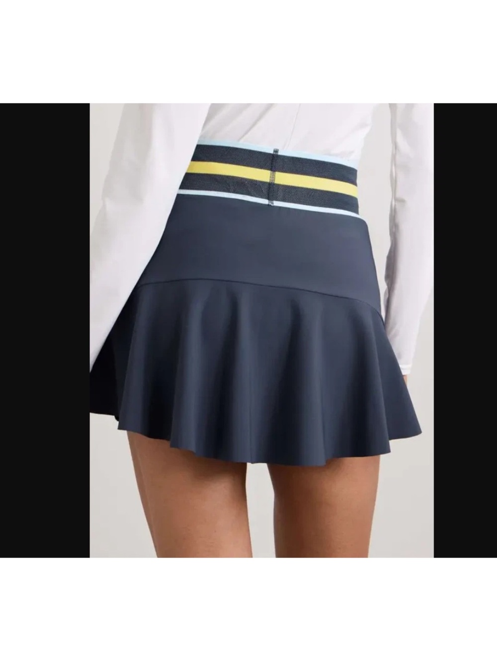 Nike Womens Court Slam Dri-FIT Tennis Golf Skirt Thunder Navy Blue Small